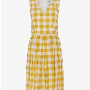 XXL Mustard Plaid Dress Emily and Fin